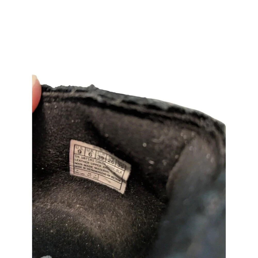 Skechers Texas Ankle Boots Black Water Repellent Women's 9